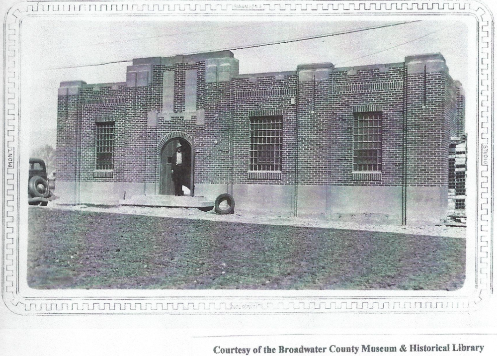 Historical photo of jail
